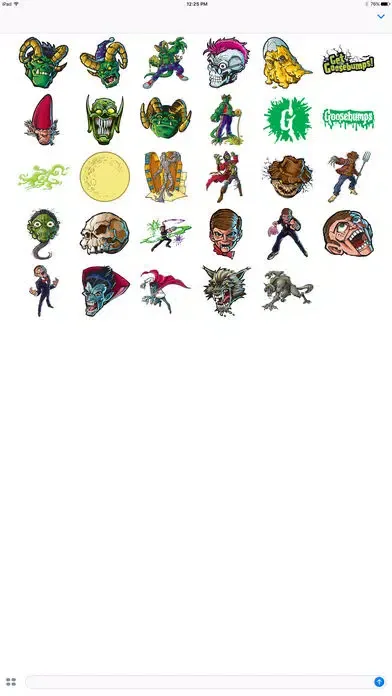 صور Goosebumps Stickers