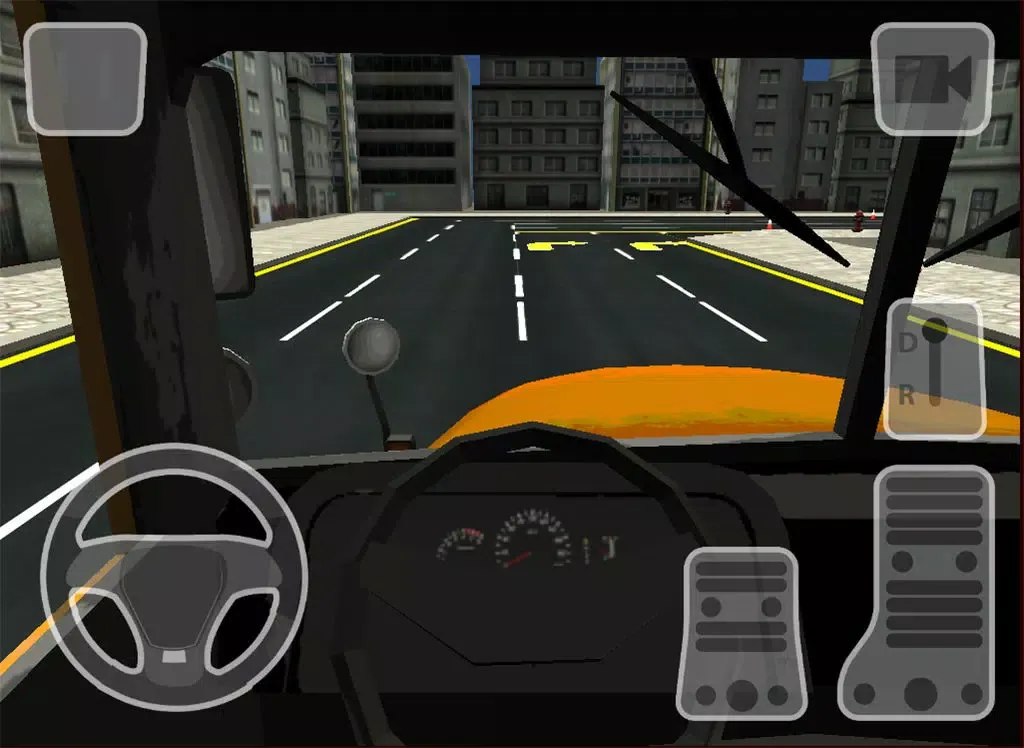 ภาพหน้าจอของ School Bus Parking iPad 