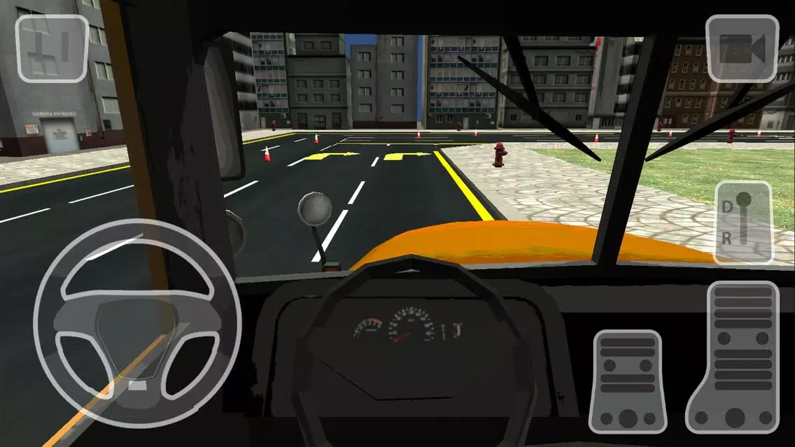 ภาพหน้าจอของ School Bus Parking