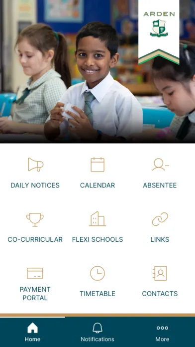 Capturas de tela do Arden Anglican School
