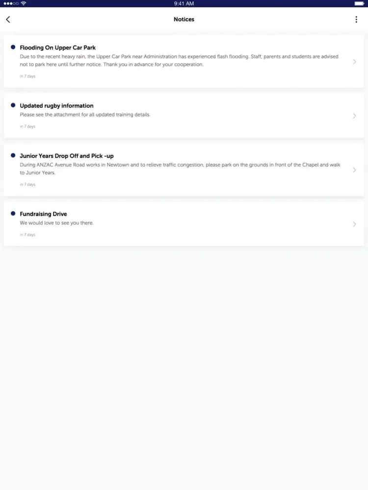 تصاویر St Columba Anglican School iPad 
