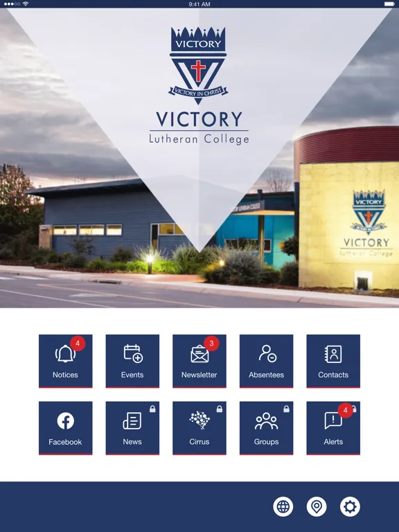 Victory Lutheran College iPad  Screenshots