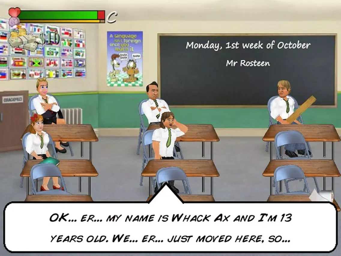Capturas de pantalla de Private School Days iPad 