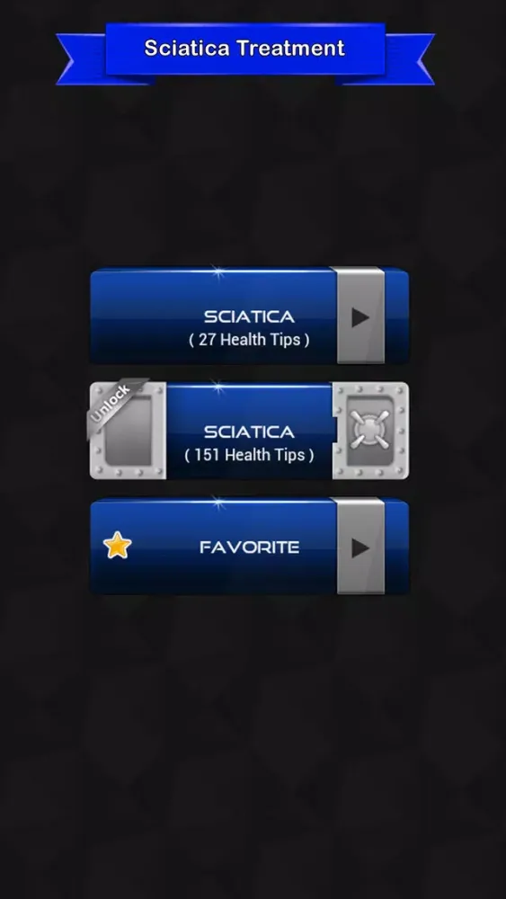 Capturas de pantalla de Sciatica