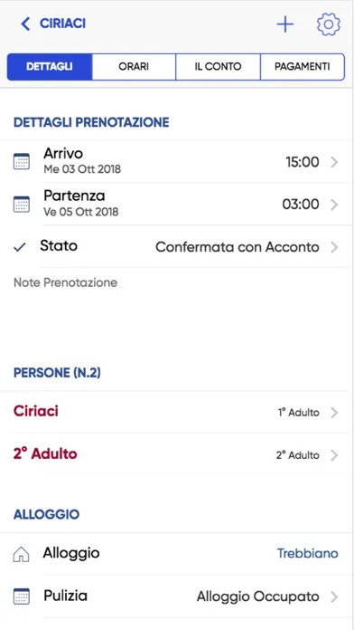 Screenshot di Scidoo - Booking Manager