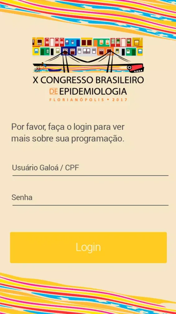 Capturas de tela do EPI 2017