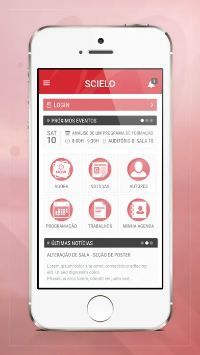 Captures d'écran de SciELO 20