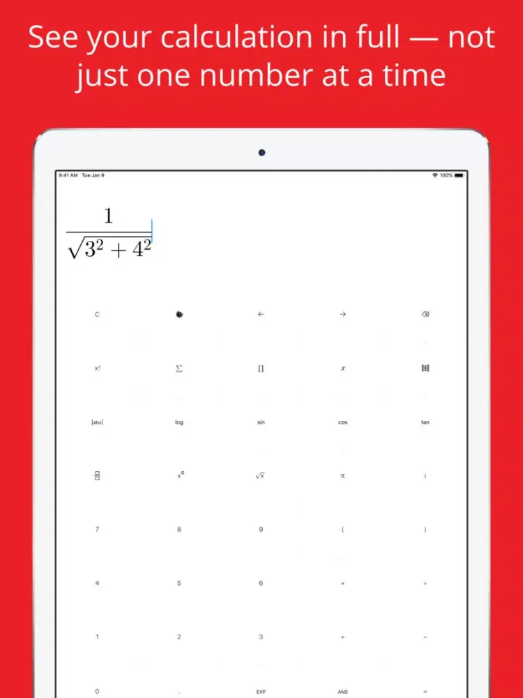 TechniCalc Legacy iPad  스크린샷
