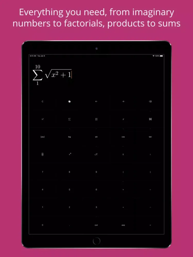 TechniCalc Legacy iPad  스크린샷