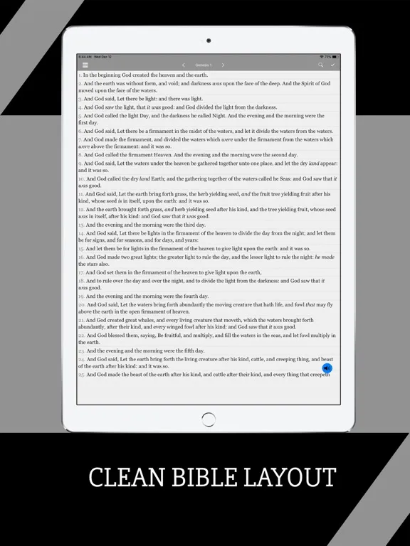 تصاویر Scofield Reference Bible iPad 