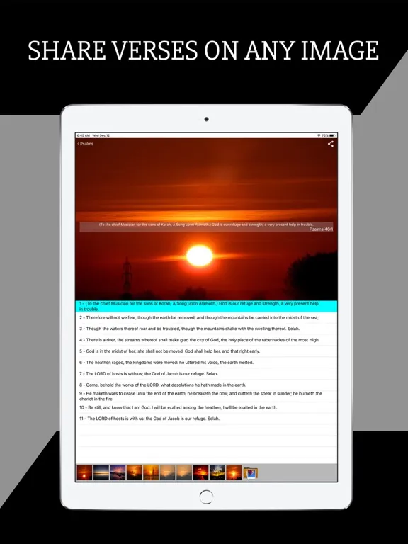 تصاویر Scofield Reference Bible iPad 