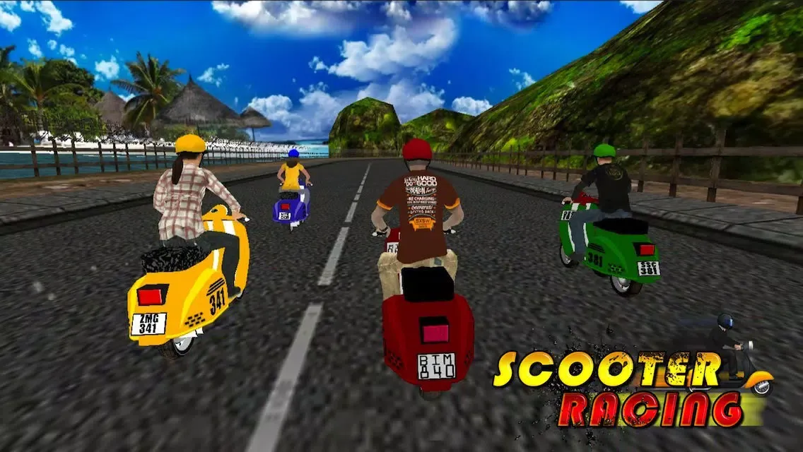 Zrzuty ekranu Scooter Racing ( 3D Bike Racing Games )
