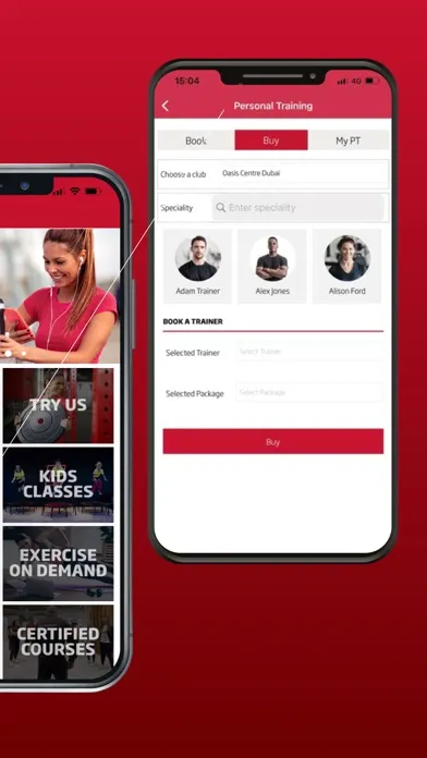 Capturas de pantalla de Fitness First MENA