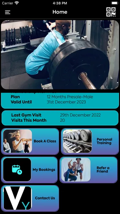 VY Health Club應用截圖