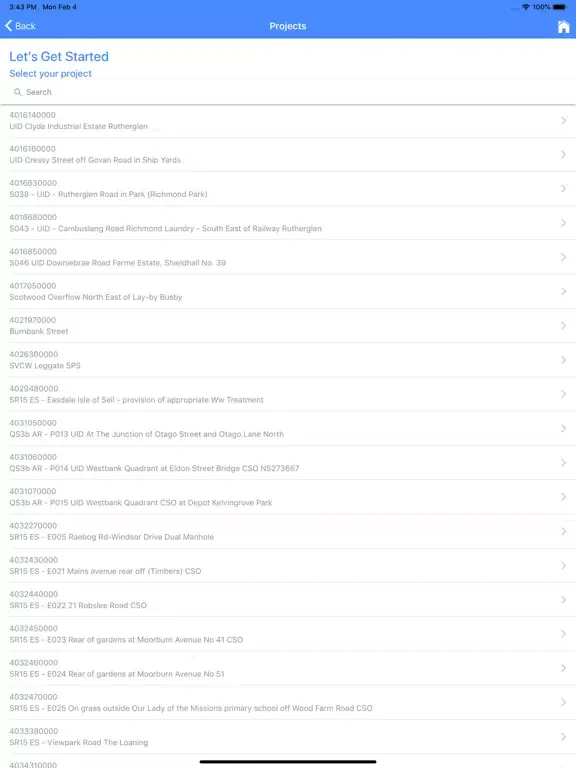 Capturas de tela do aBV Reinstatement iPad 