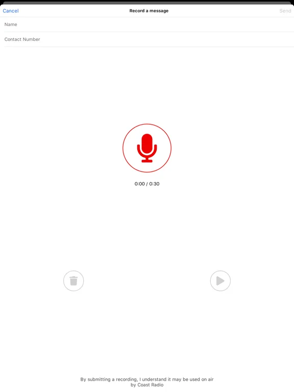 Coast Radio Scotland iPad  스크린샷