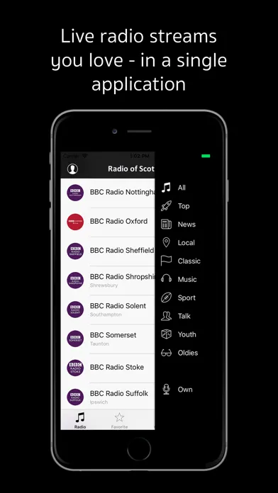 Radio of Scotland Screenshots