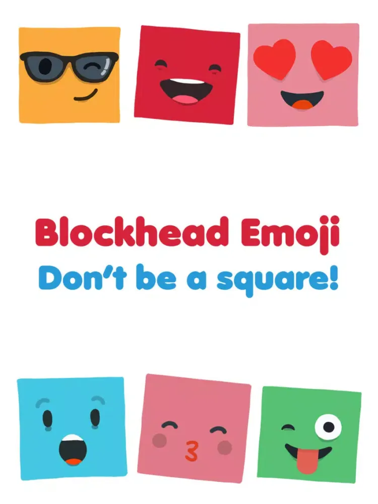 Captures d'écran de Blockheads Emoji iPad 