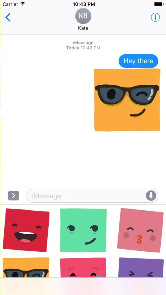 Captures d'écran de Blockheads Emoji