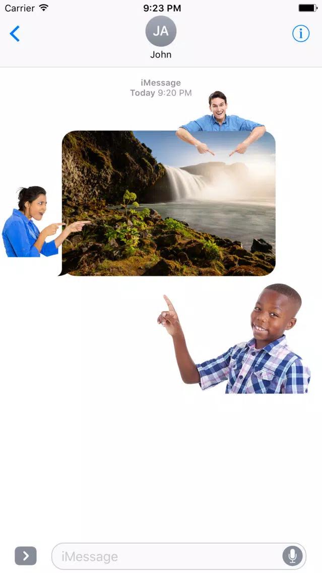 Screenshot di Stockmoji - Funny & Awkward Stock Photo Emoji