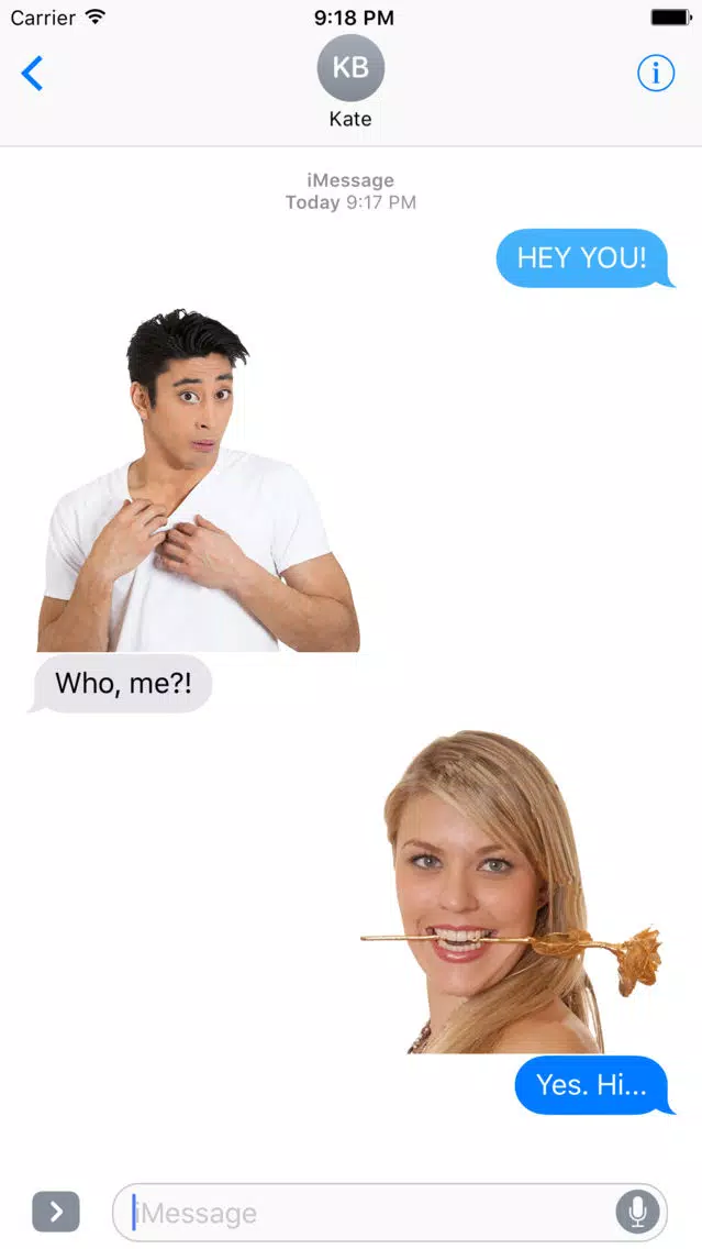 Screenshot di Stockmoji - Funny & Awkward Stock Photo Emoji