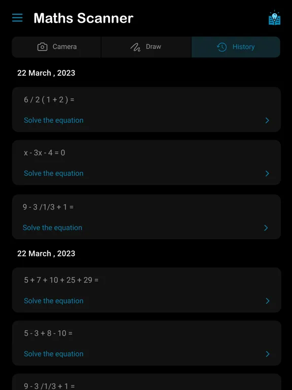 Math Solver : Math Scanner iPad  سکرین شاٹس