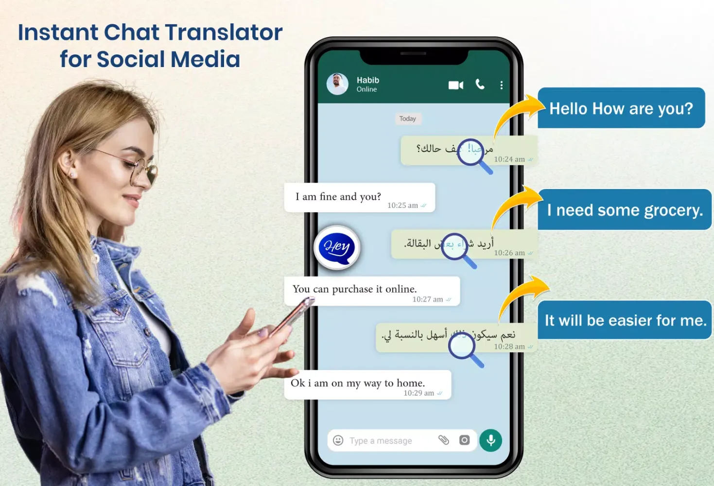 Chat Translator All Languages應用截圖