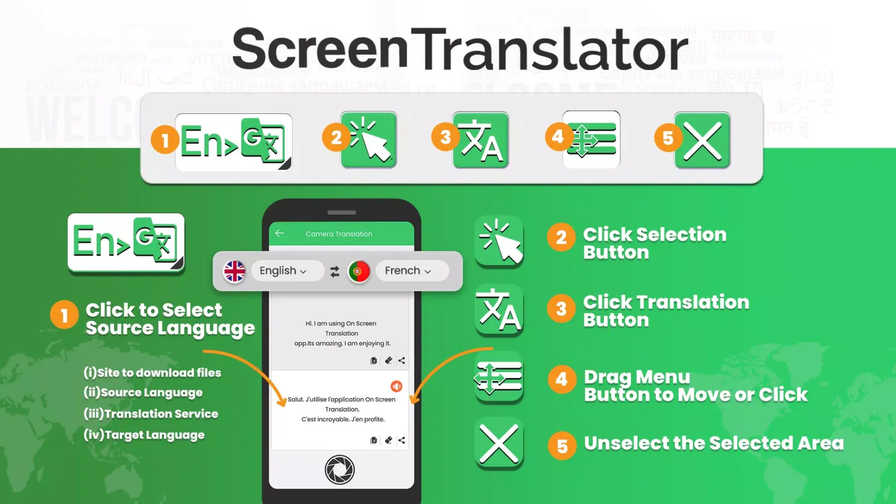 Translate - Screen Translator应用截图