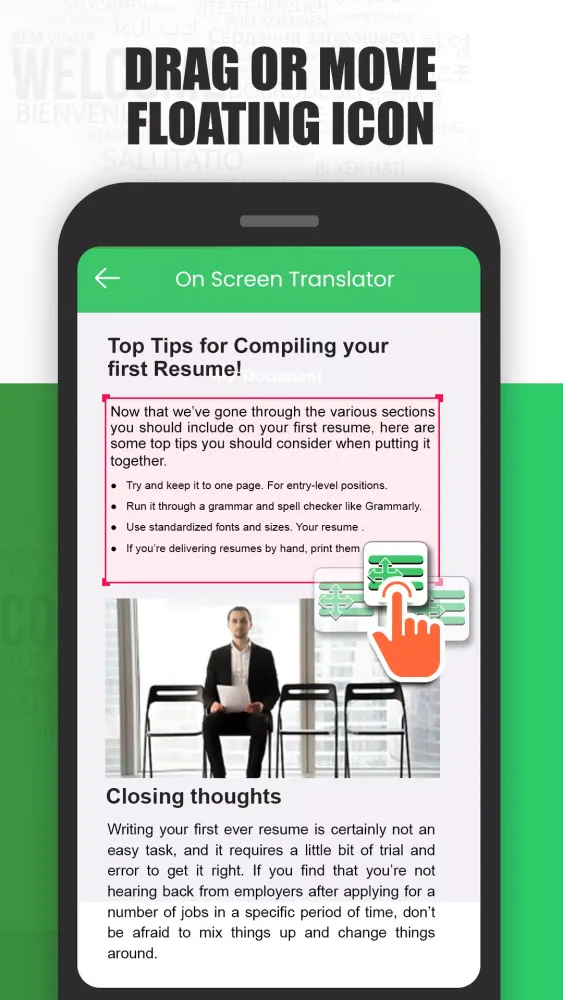 Translate - Screen Translator应用截图