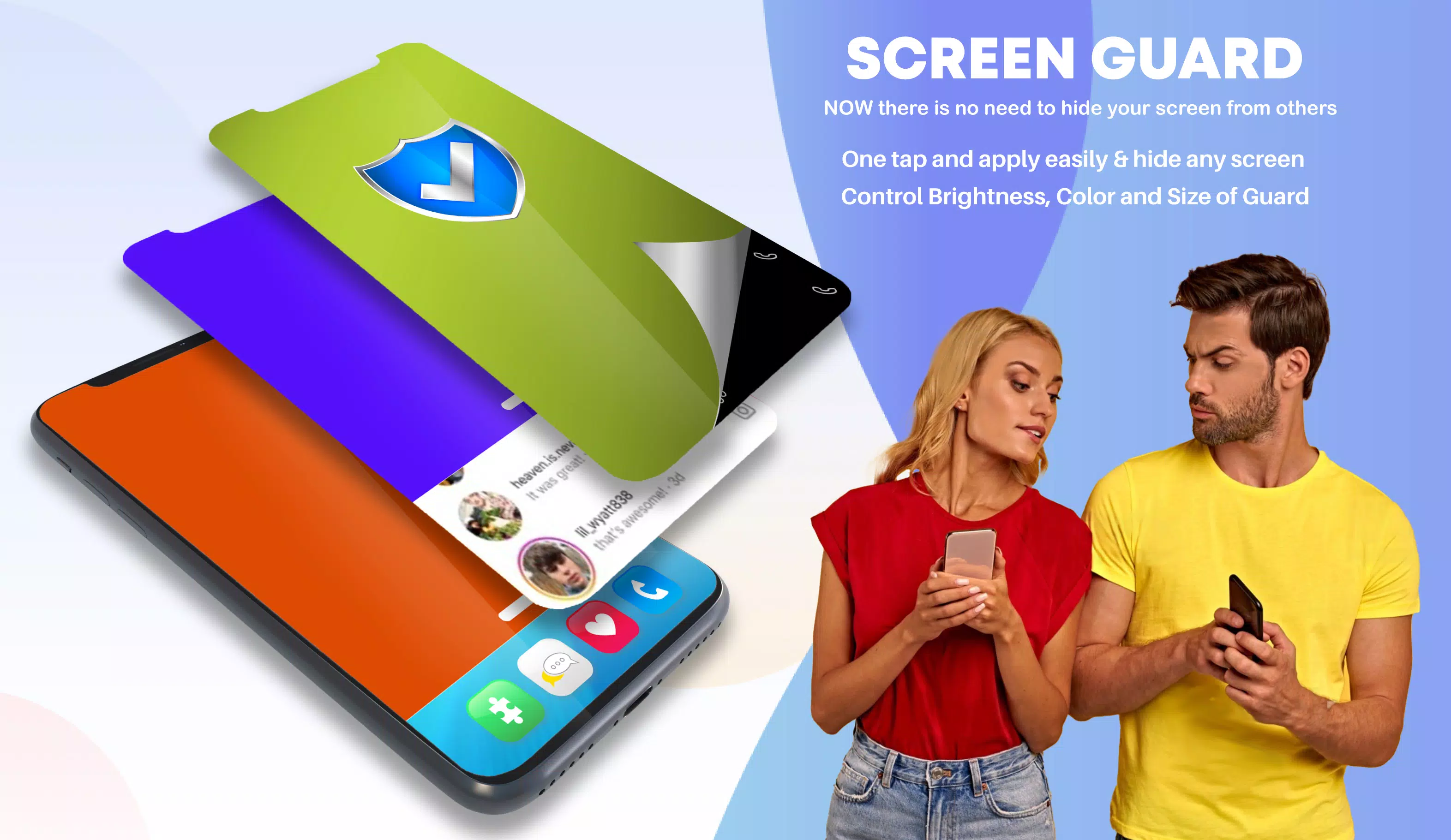Screen Guard Privacy Screen Screenshots