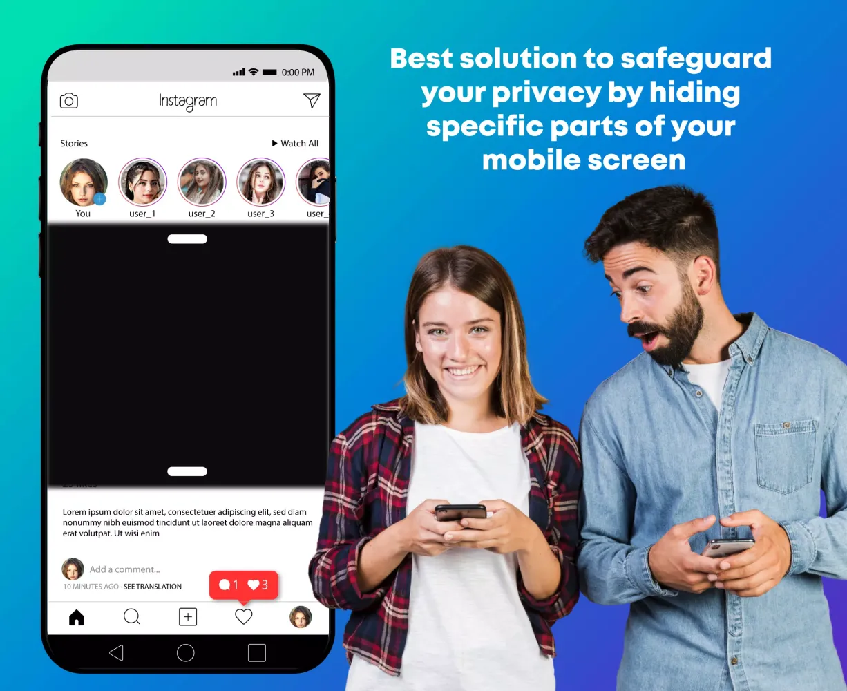 Tangkapan layar Screen Guard Privacy Screen