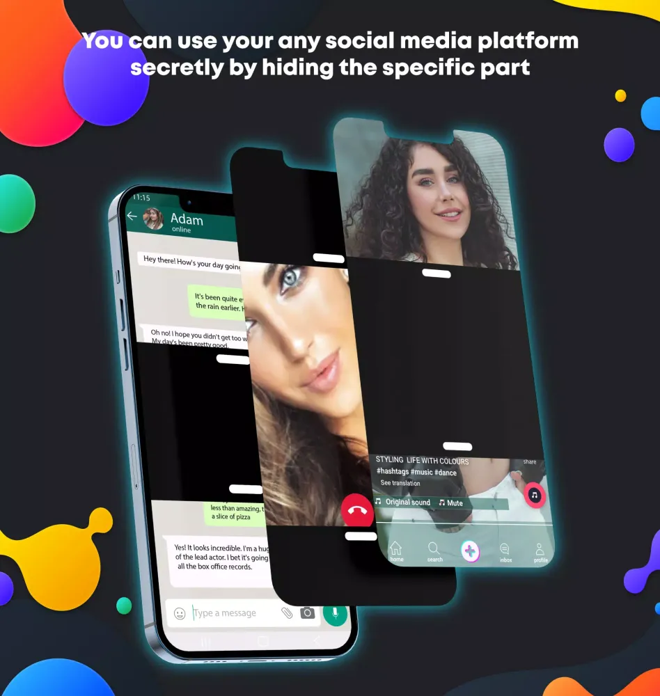 Tangkapan layar Screen Guard Privacy Screen