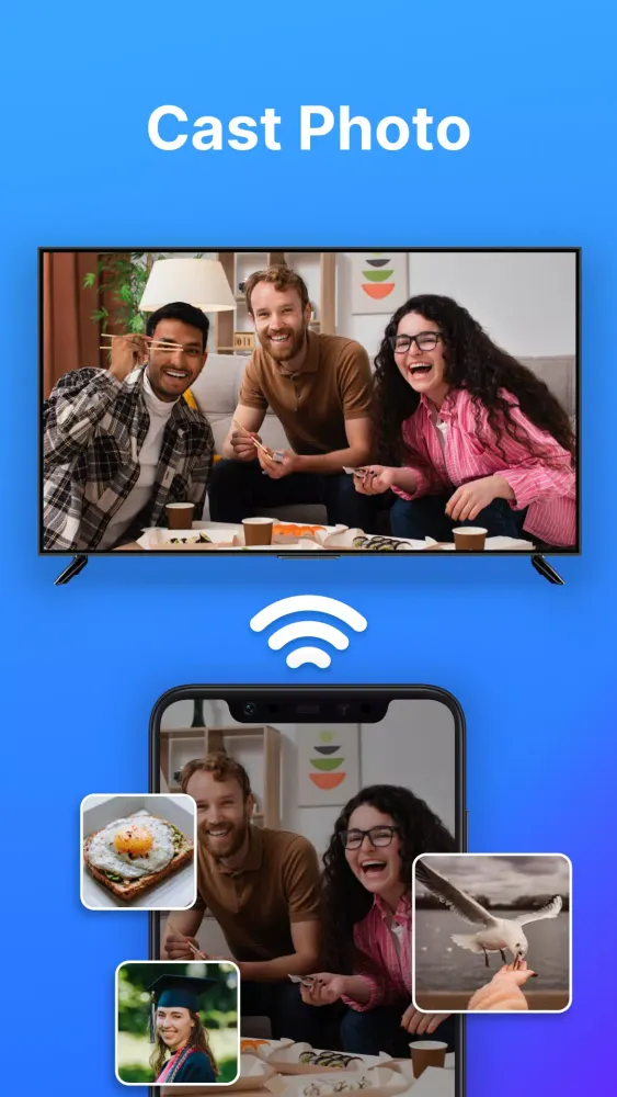 Cast to TV Screenshots