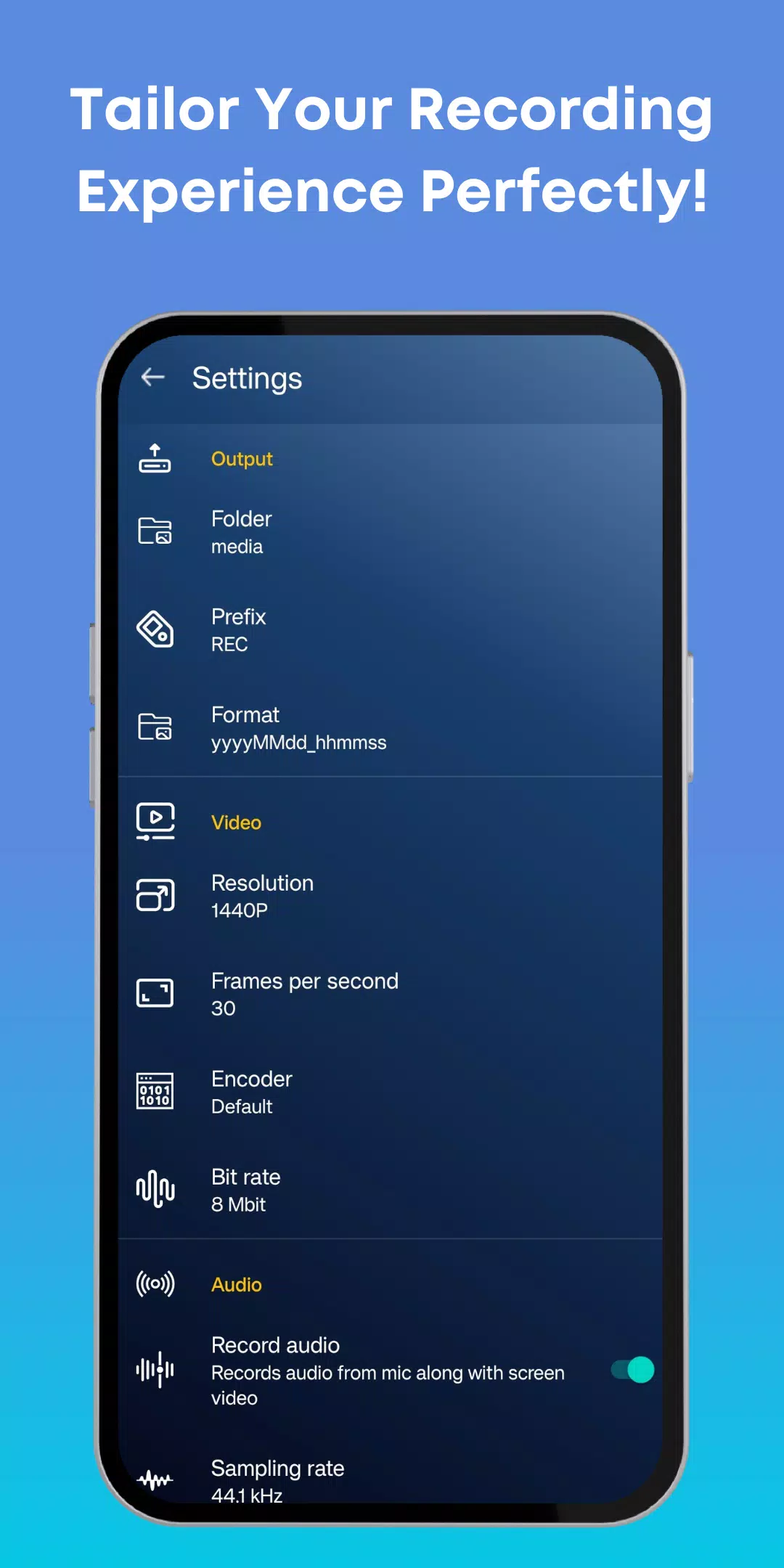 screen recorder apk android tv