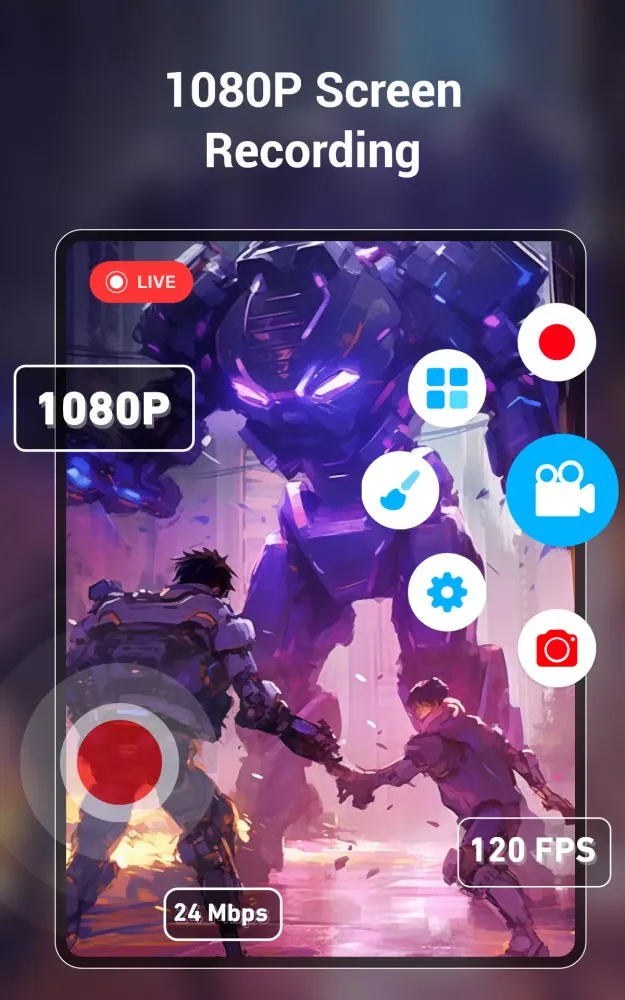 Screen Recorder+Video Recorder スクリーンショット