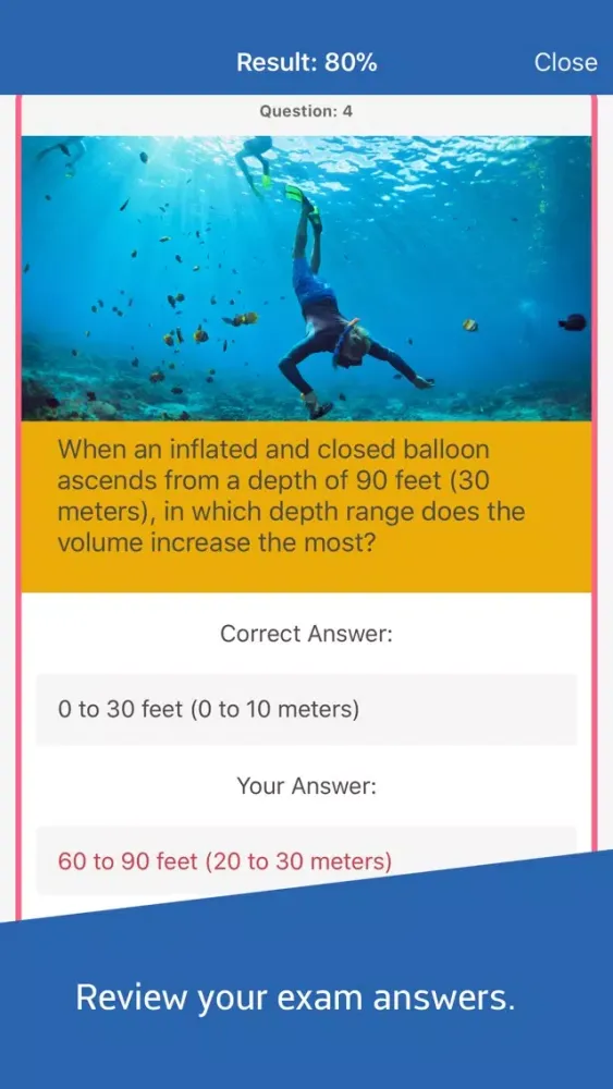 Scuba Trainer for Divers 스크린샷
