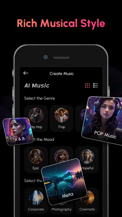 Artist Cover - AI Music Maker应用截图