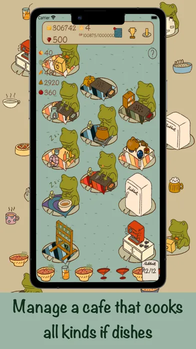 Frog Cafe idle cooking 스크린샷