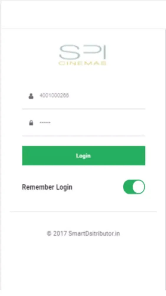 Ảnh chụp màn hình của SPI DCR