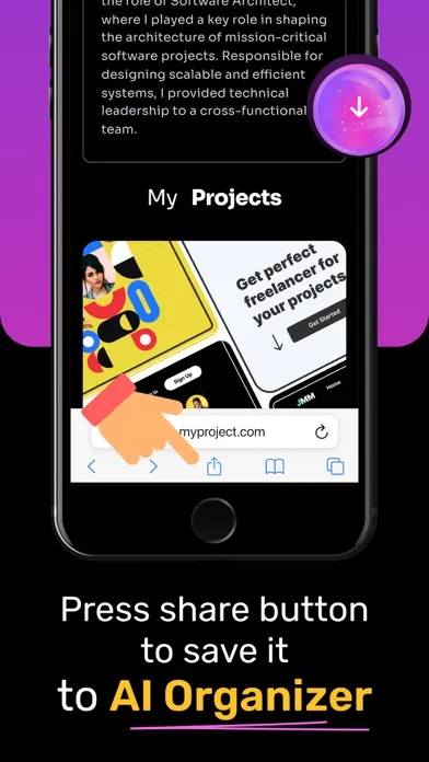 AI Organizer - Easy Link Saver スクリーンショット