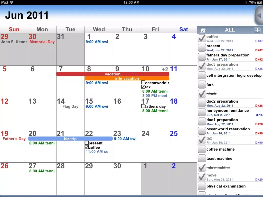 Скриншоты S-Diary Lite iPad 