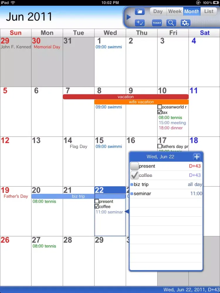 Скриншоты S-Diary Lite iPad 