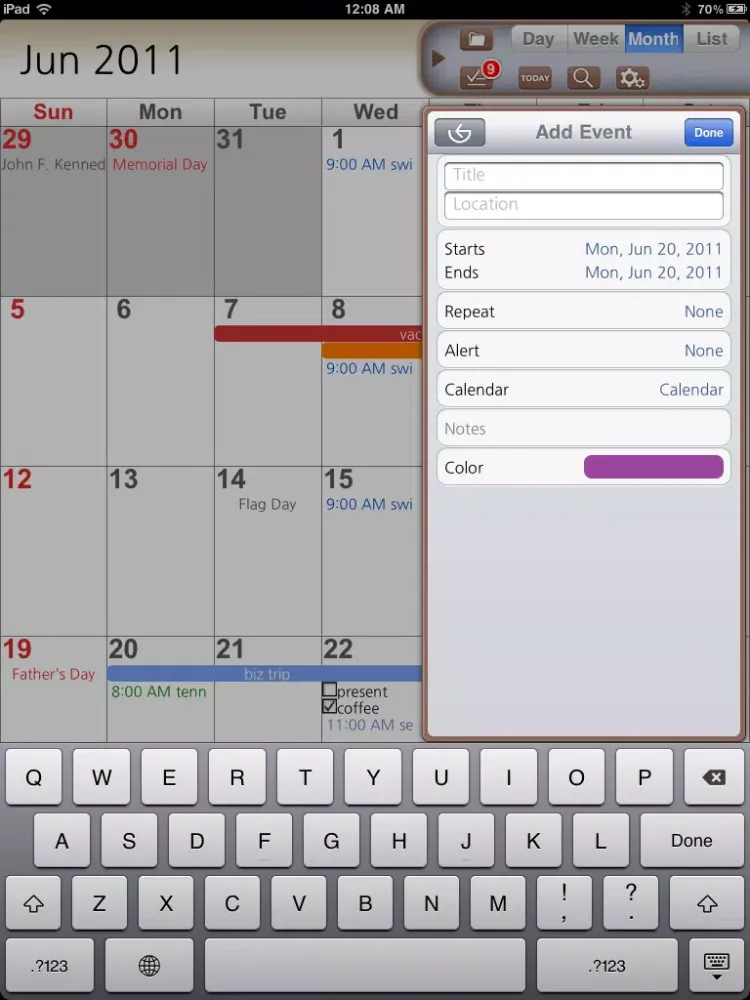 Скриншоты S-Diary Lite iPad 
