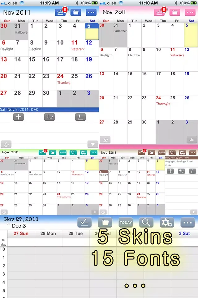 Скриншоты S-Diary Lite