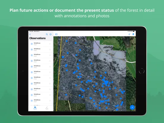 Global Forester iPad  Ekran Görüntüleri