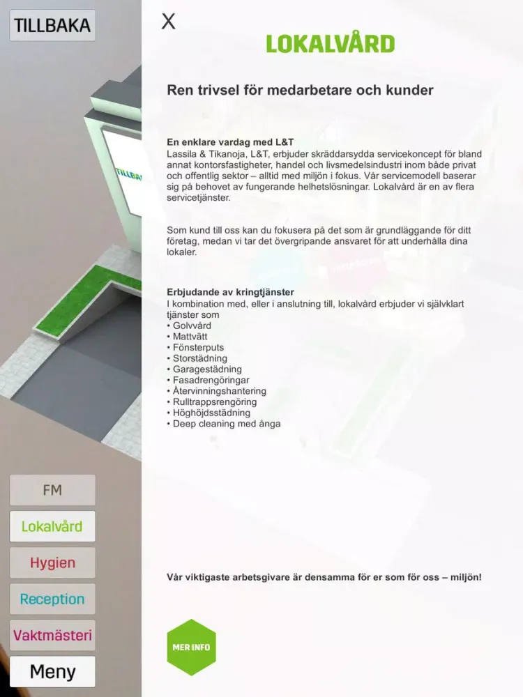 Скриншоты L&T Sverige iPad 