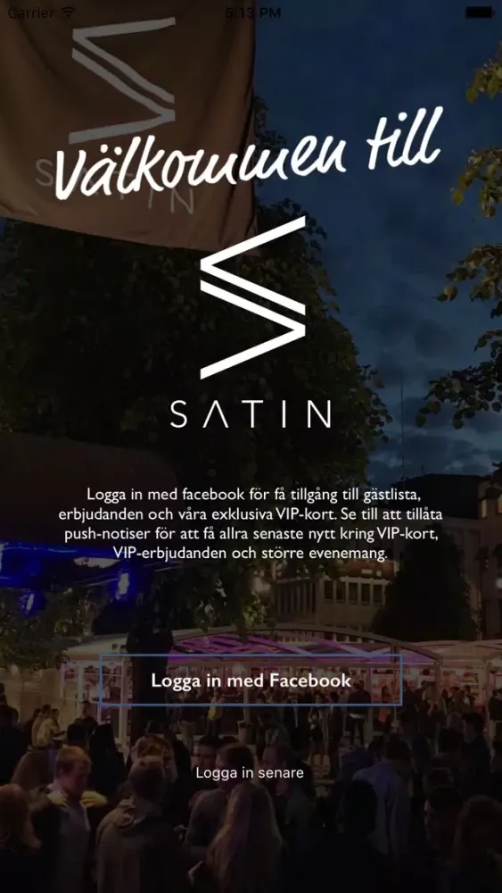 Tangkapan skrin Satin Nattklubb