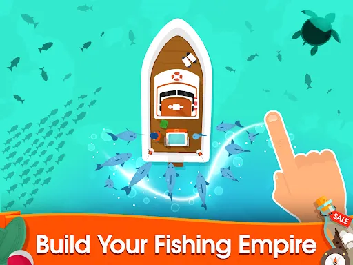 Tangkapan skrin Hooked Inc: Fishing Games