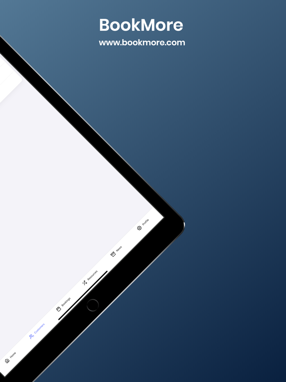 BokaMera Admin iPad  Screenshots