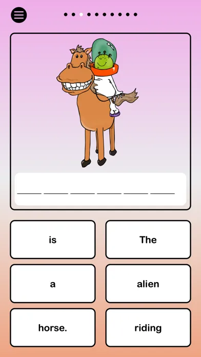 Capturas de tela do I Read - Reading exercises for kids!
